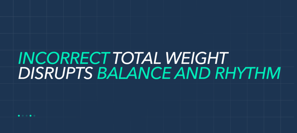 The Significance of Total Club Weight in Golf. Club fitting at Sing Shack. 